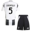 Goedkope Juventus Locatelli 5 Kids Thuistenue 2024-25 Goedkope Juventus Locatelli 5 Kids Thuistenue 2024-25